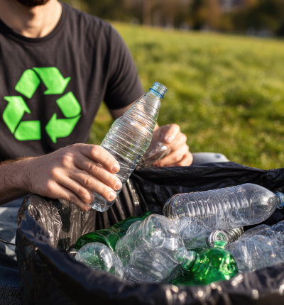 Renova water tanks are made from recycled plastic